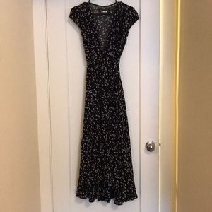 Reformation Maxi Wrap Dress XS